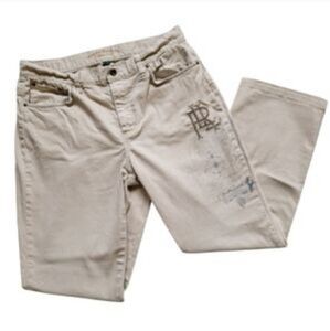 Lauren Jeans Co. Premium Classic Straight Embellished